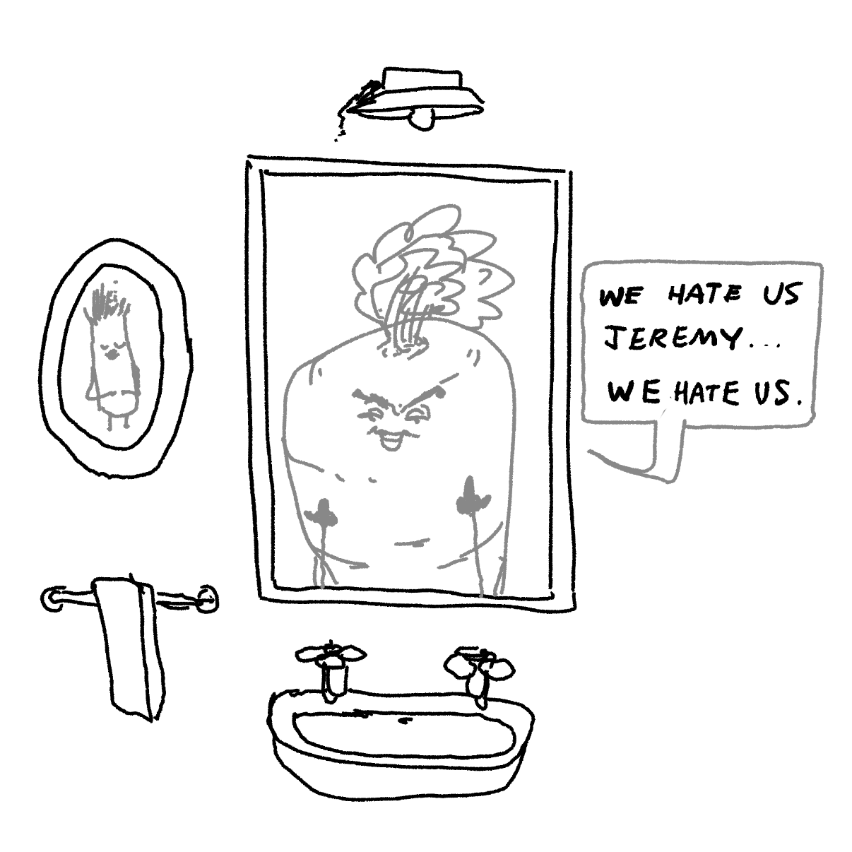 Drawing in Don't Carrot All by Potato Man