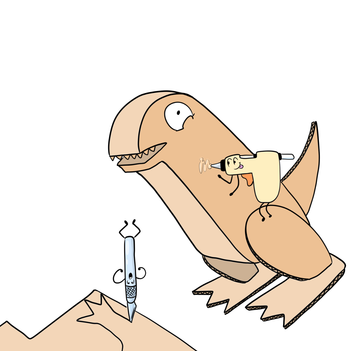  - Online Drawing Game Comic Strip Panel by Wizard Croissant