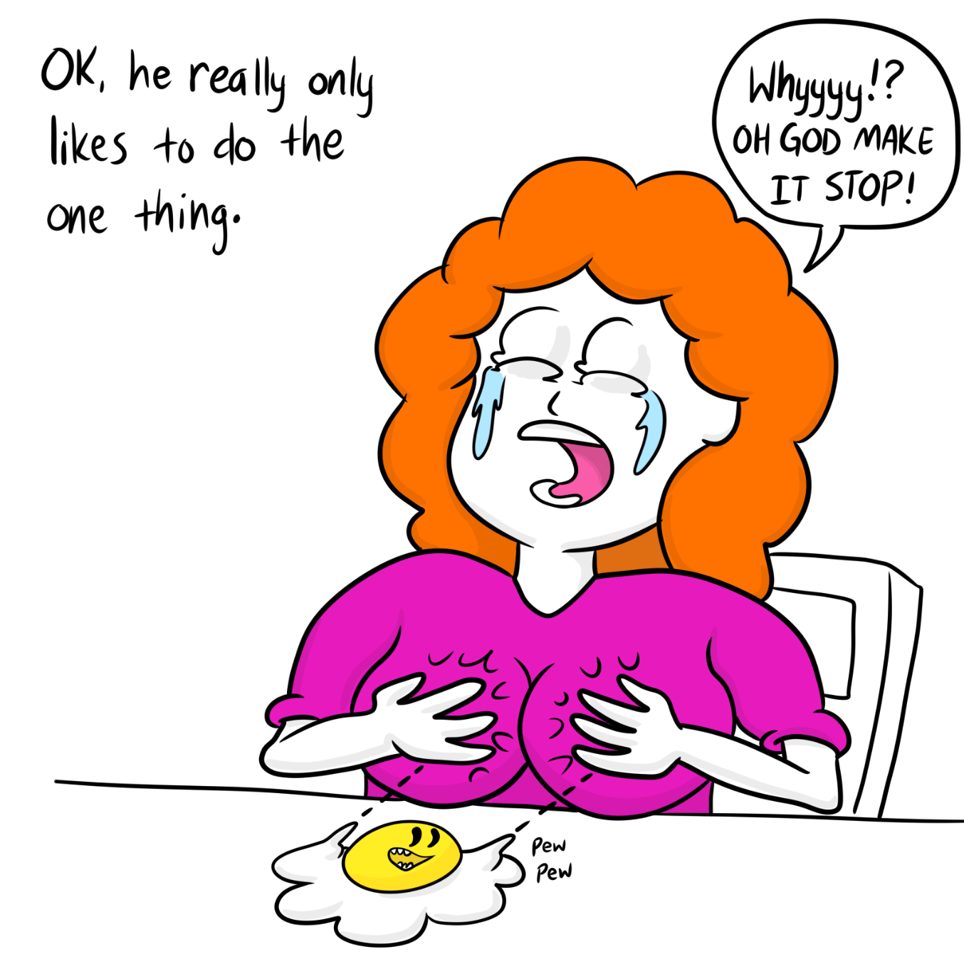 Drawing in Eg by Wizard Croissant