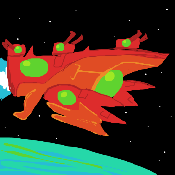 Draw your own Starship, have fun with it - Online Drawing Game Comic Strip Panel by Derren