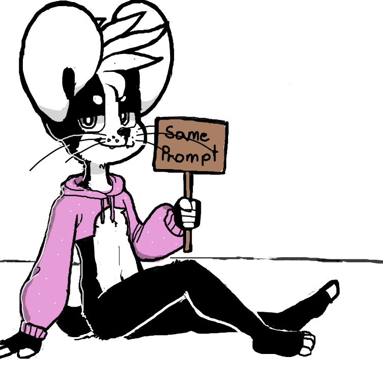 Liked webcomic Draw a character wearing this: part two