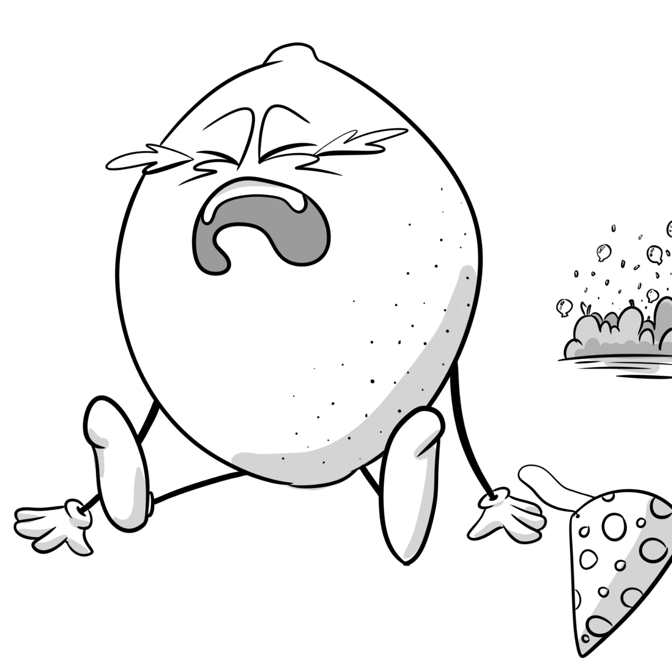  - Online Drawing Game Comic Strip Panel by Wizard Croissant