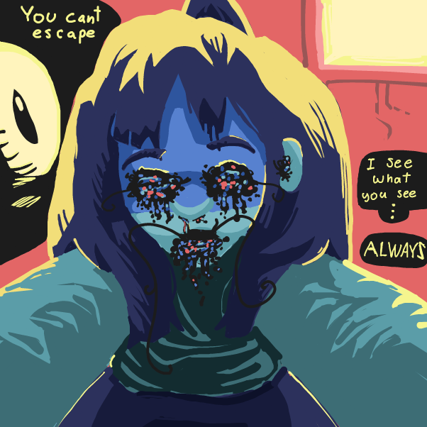  - Online Drawing Game Comic Strip Panel by Mothbunita