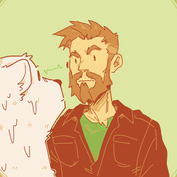 idk looks like a staring contest - Online Drawing Game Comic Strip Panel by Peler