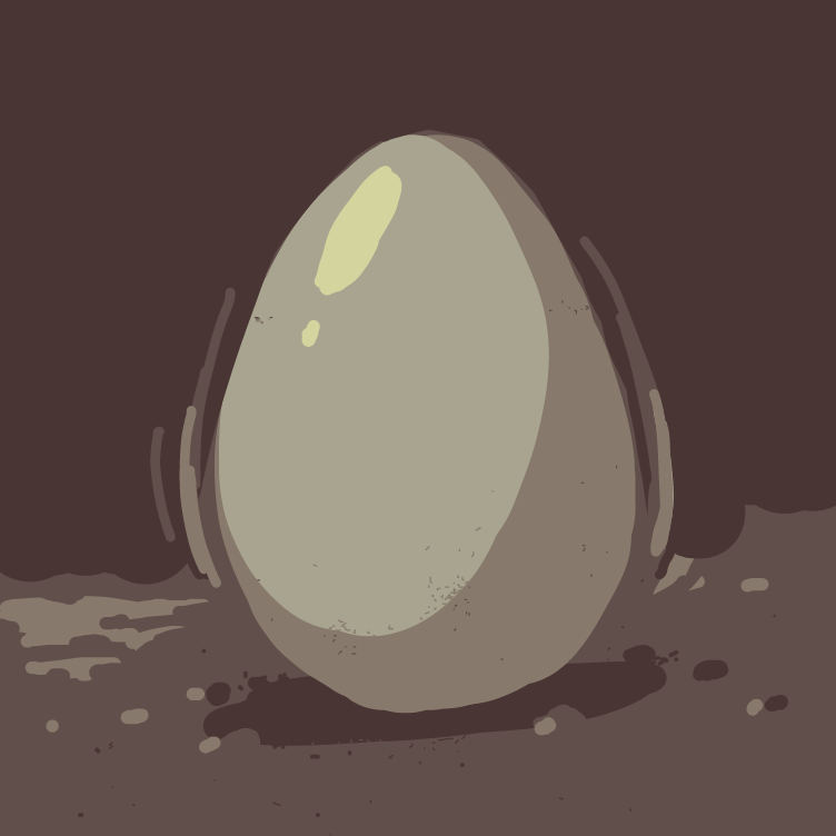 Drawing in 🥚 by ThaSilentArtist