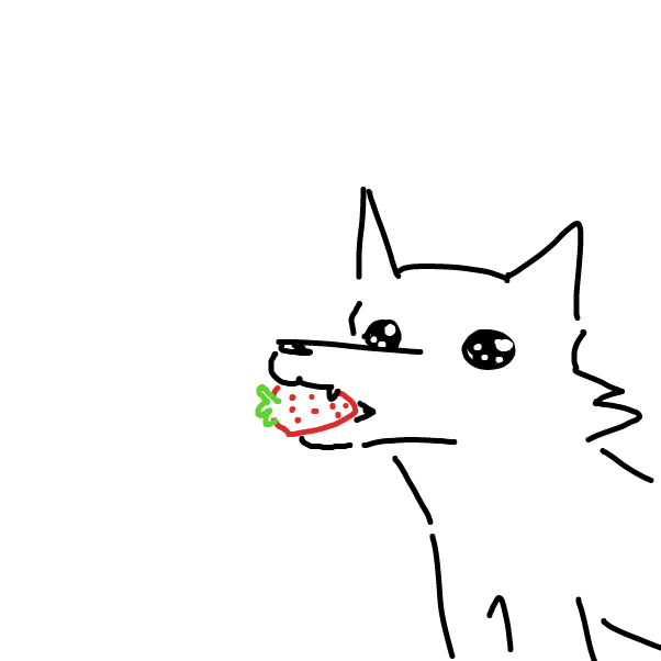 Drawing in Time For Treats by Aluminimalism