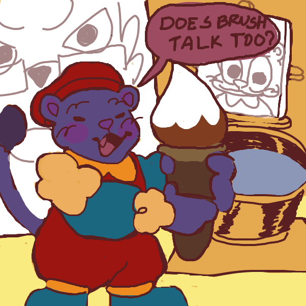 sheeeesssshhh - Online Drawing Game Comic Strip Panel by dankie