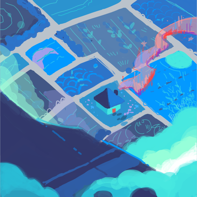 Drawing in ✈ by Cea