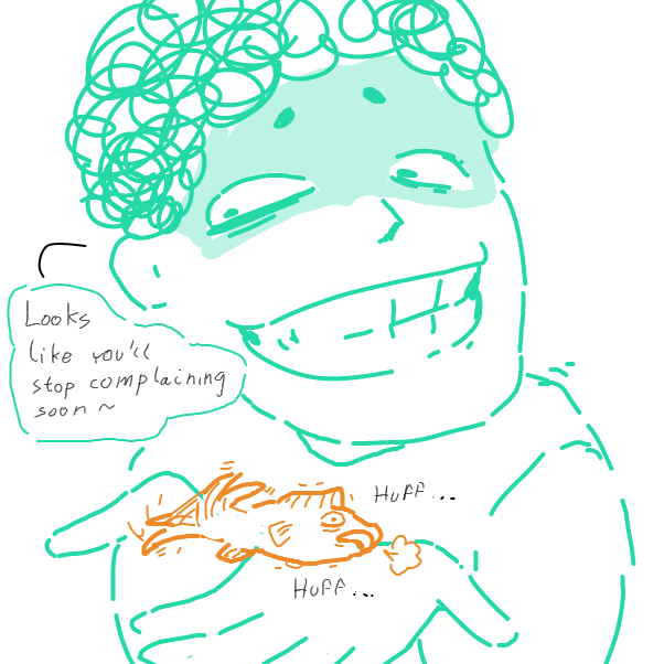 suffocating - Online Drawing Game Comic Strip Panel by StupidMoron