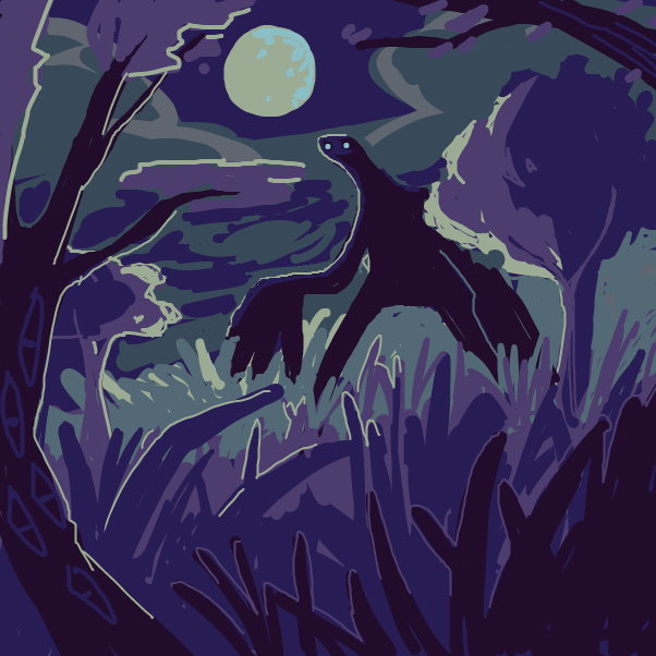 creepy dude oooo - Online Drawing Game Comic Strip Panel by Chumky