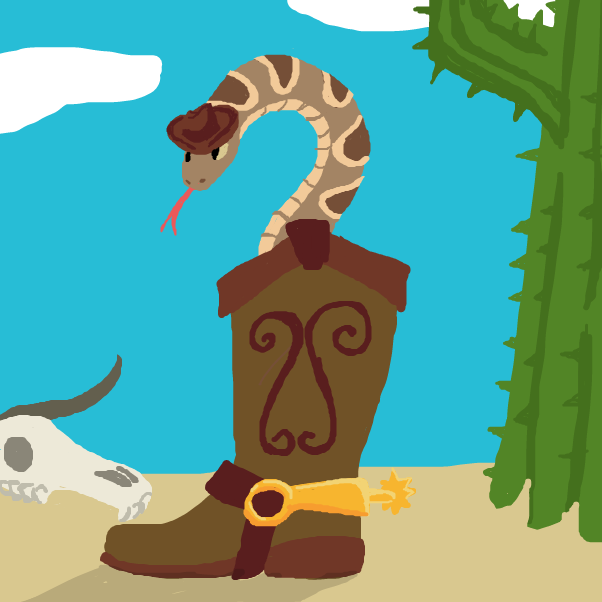 Liked webcomic There's a snake in my boot
