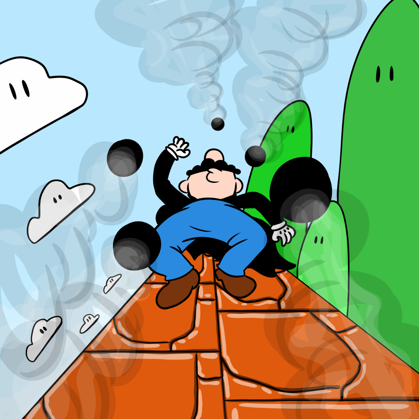  - Online Drawing Game Comic Strip Panel by Wizard Croissant