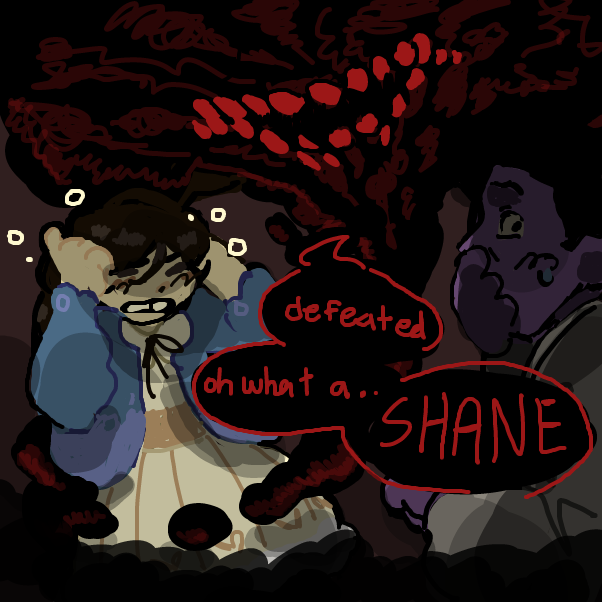 oh? - Online Drawing Game Comic Strip Panel by dankie