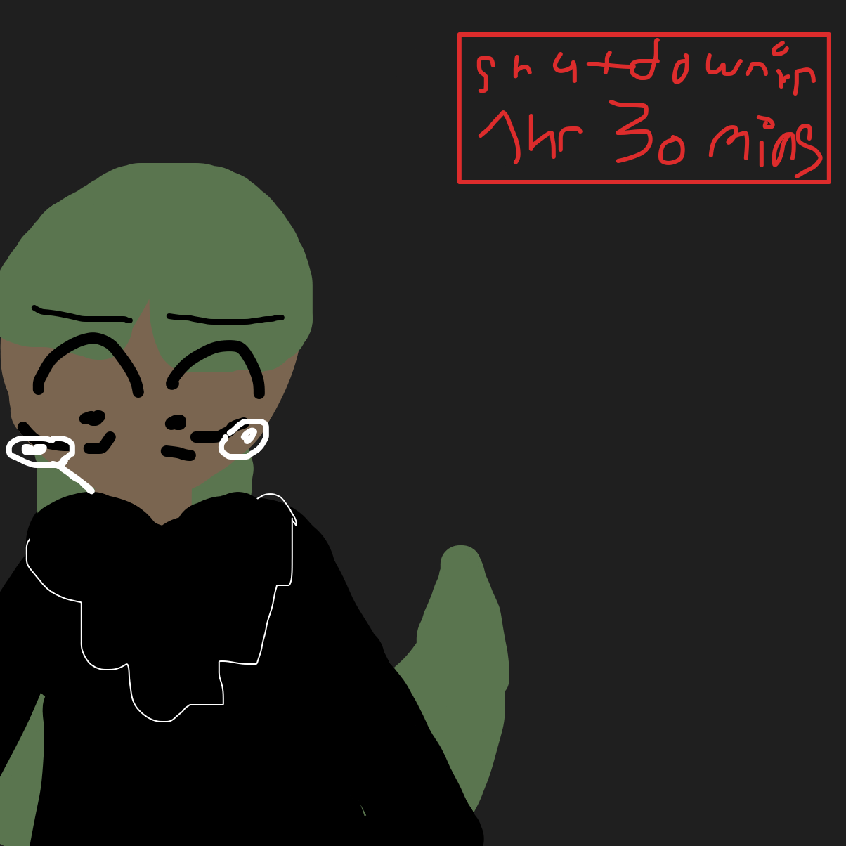 *Depression has entered the chat* - Online Drawing Game Comic Strip Panel by EmoWeeb_the_Simp