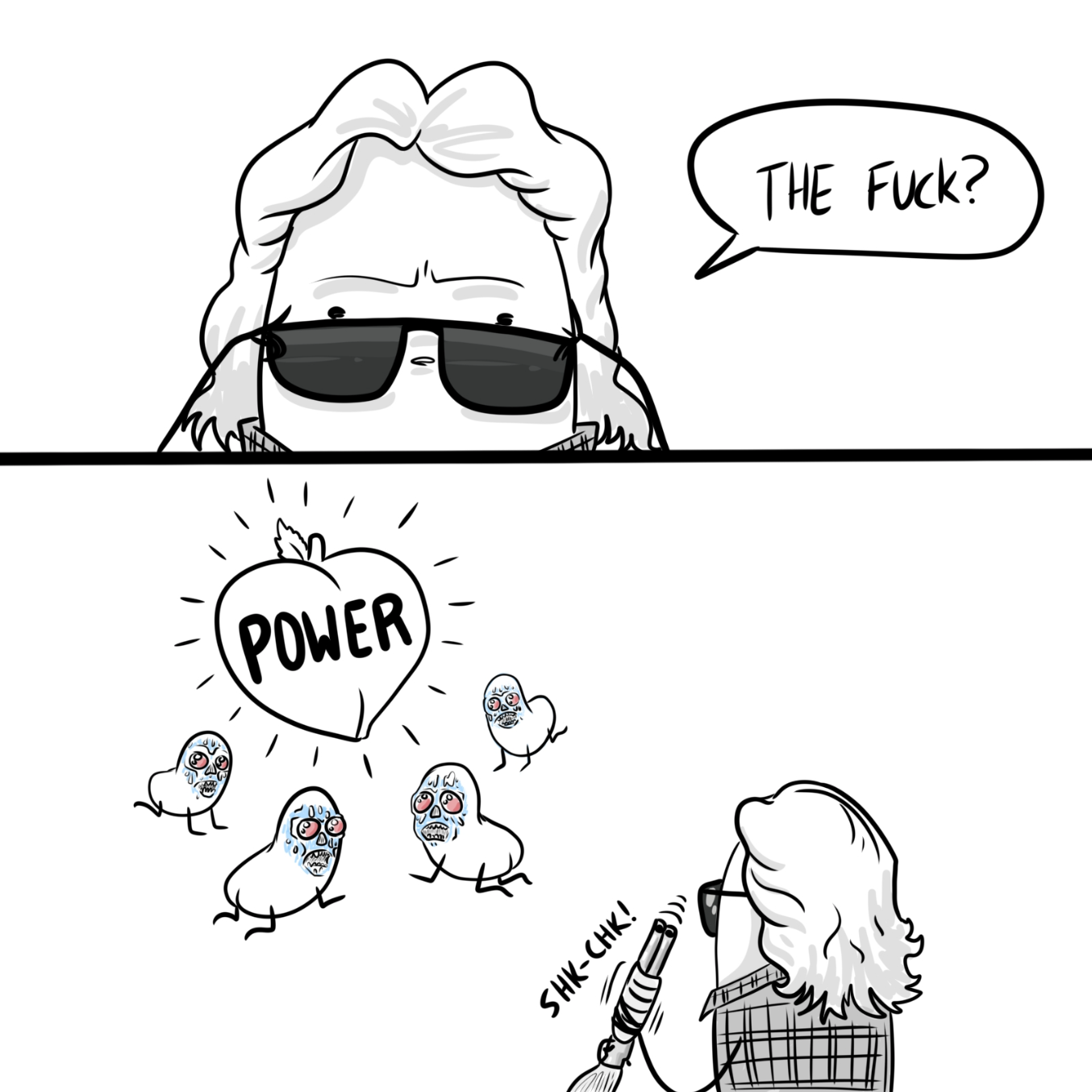  - Online Drawing Game Comic Strip Panel by Wizard Croissant