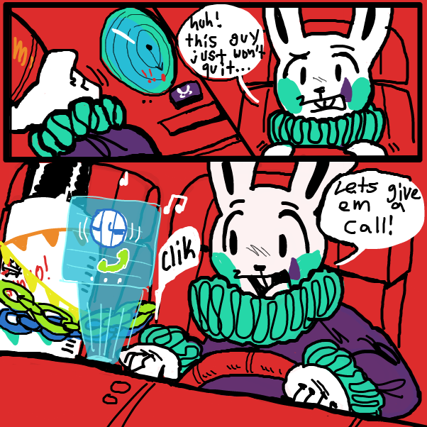 Drawing in The chase by Chumky