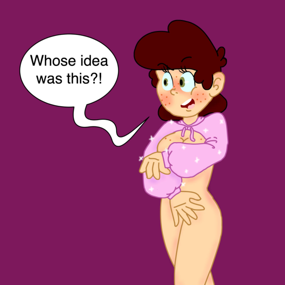  - Online Drawing Game Comic Strip Panel by CherryFlavored