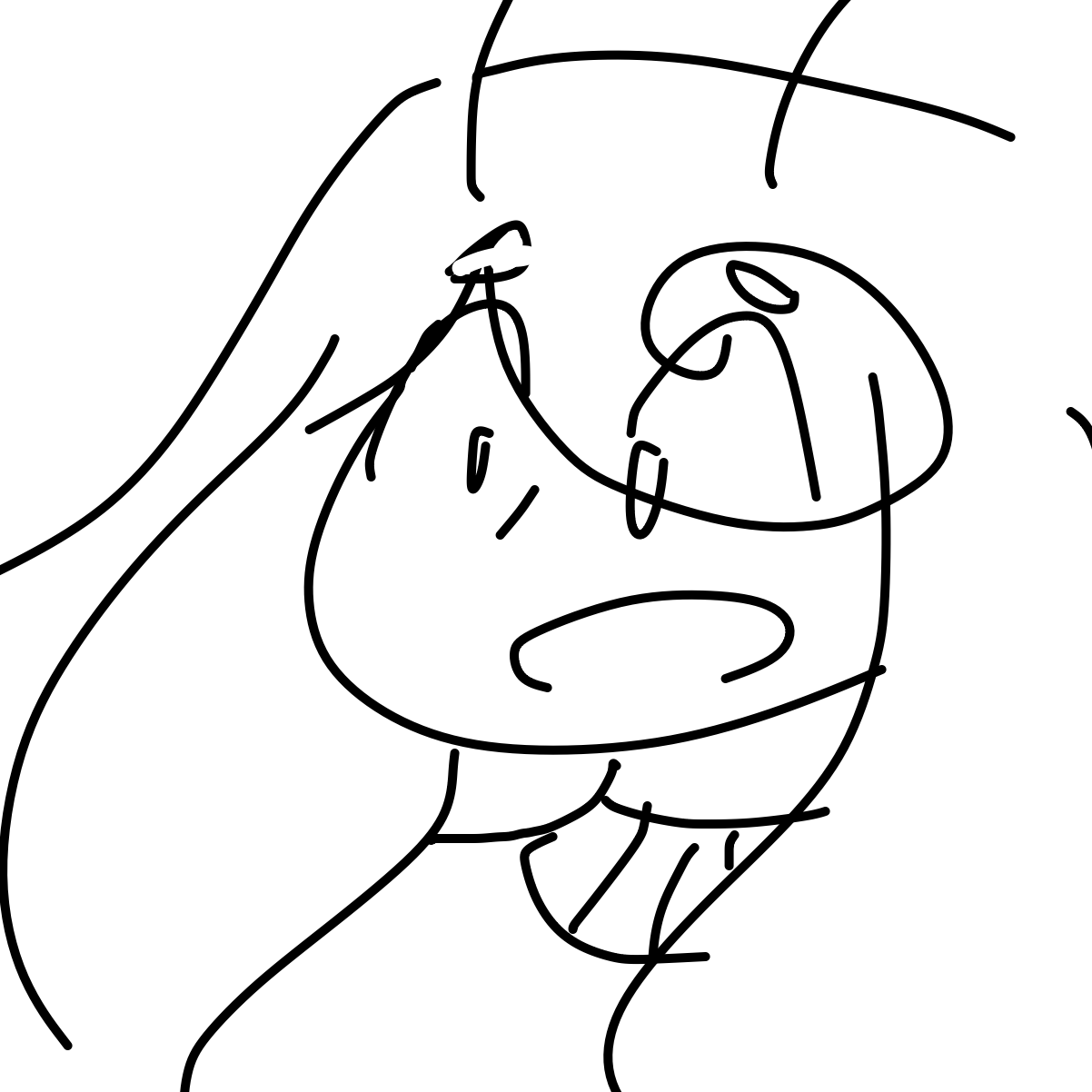 Drawing in YOOO I HAVEN’T CHECKED HERE IN A WHILE WHAYS UPPP by DOCTOR BUTTONS