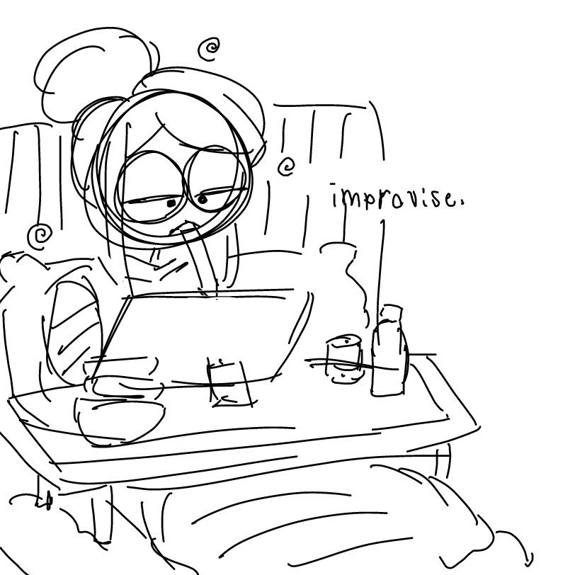 Drawing in hi broken arm, soo i cant draw by viv !