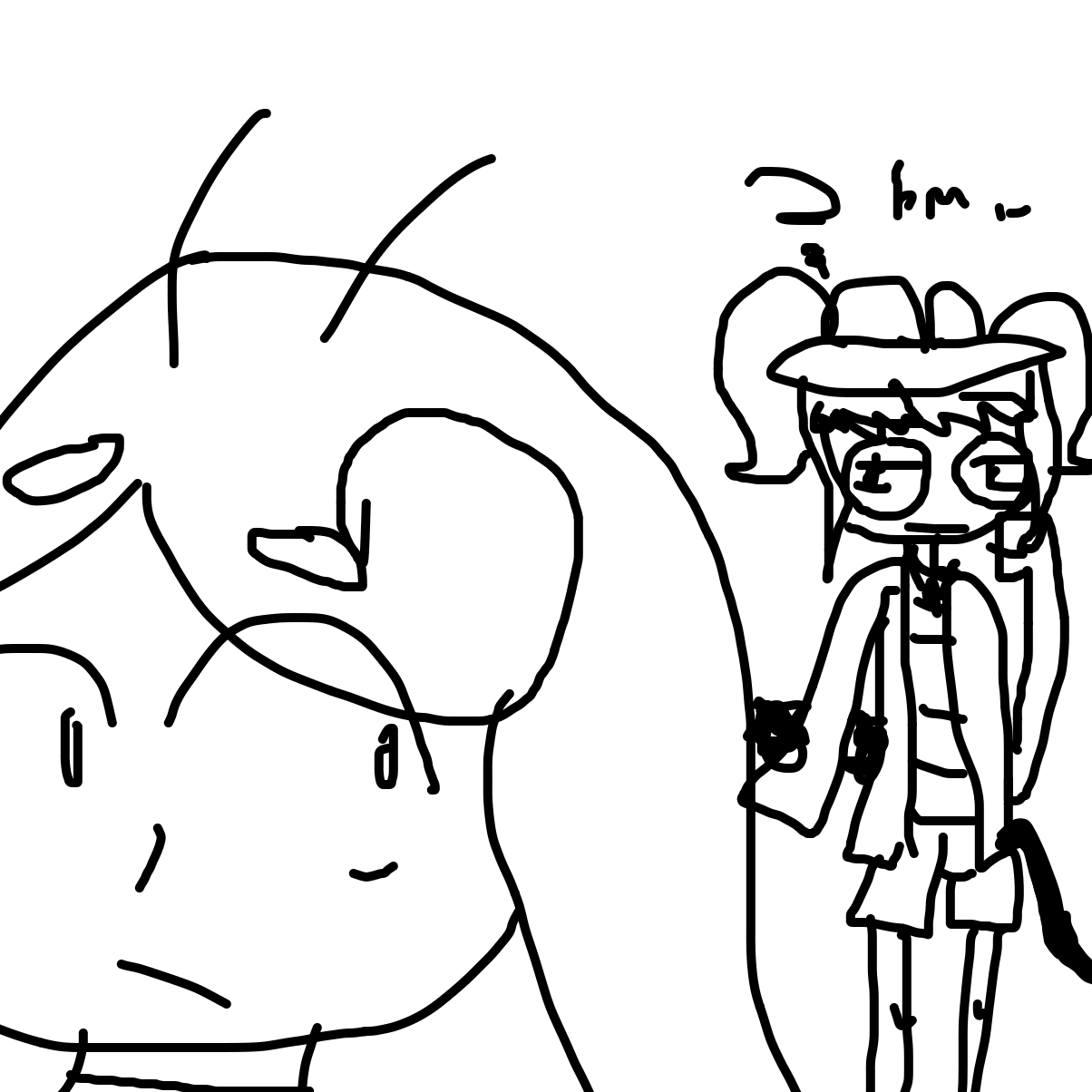 Abby is suspicious... - Online Drawing Game Comic Strip Panel by EmoWeeb_the_Simp