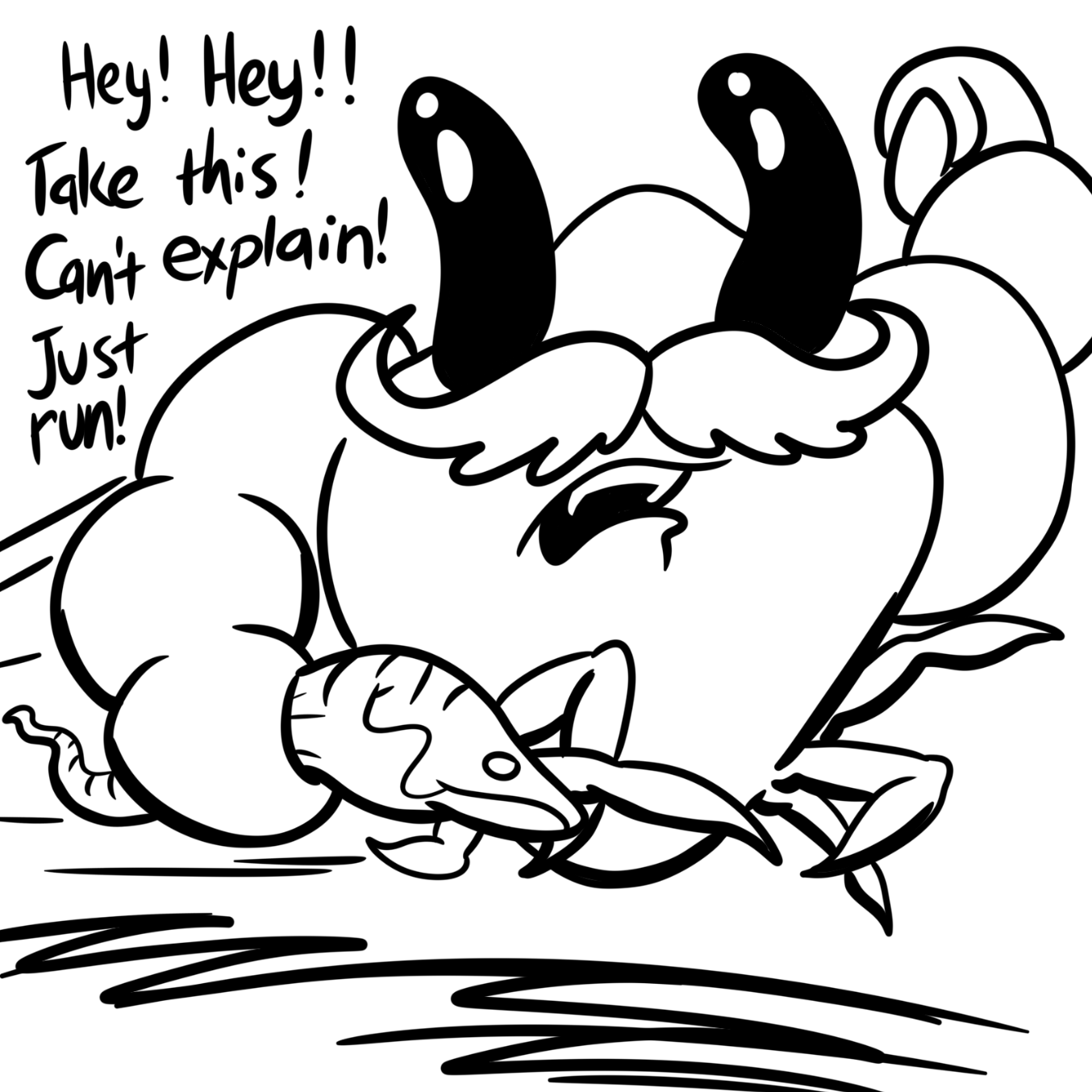  - Online Drawing Game Comic Strip Panel by Wizard Croissant