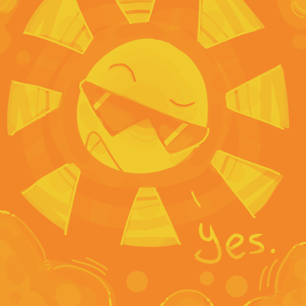 Drawing in sungazer by Peler