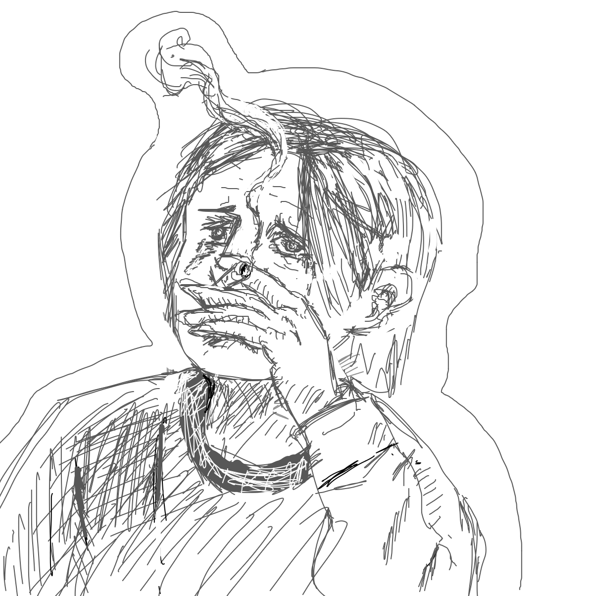I don’t smoke tho - Online Drawing Game Comic Strip Panel by l’intrus