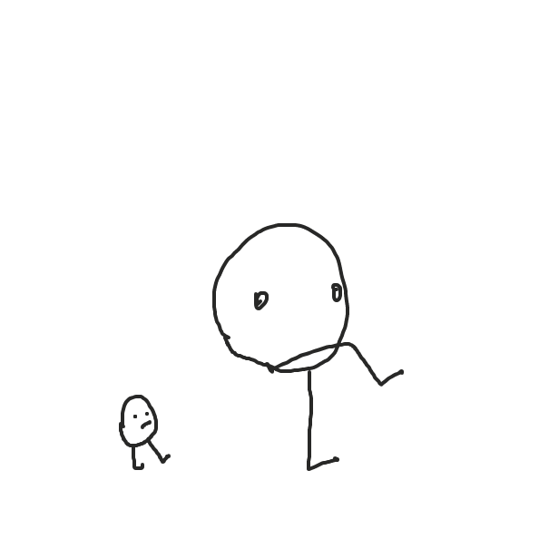 Drawing in walkin' by Sirius Solemn