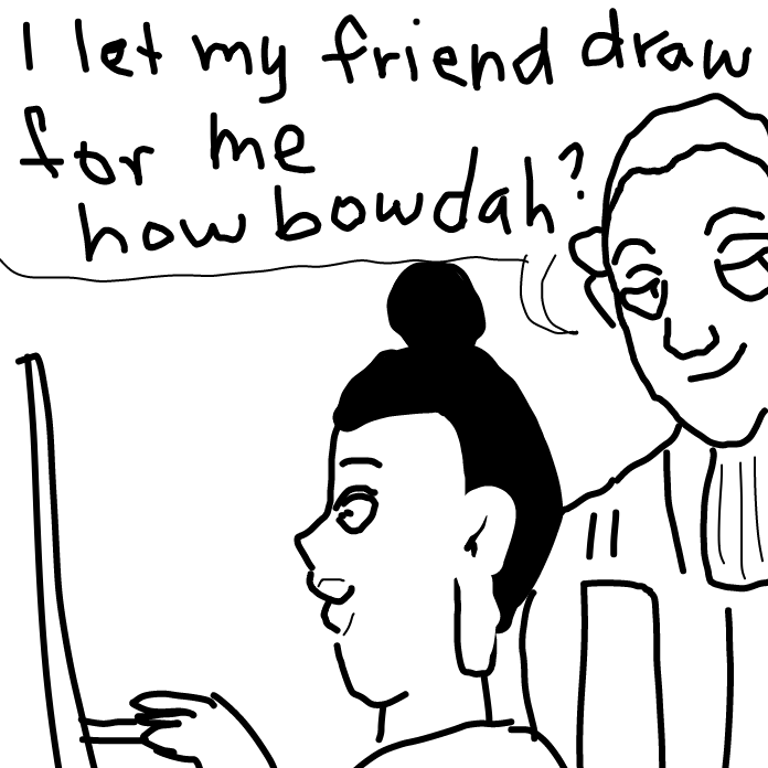  - Online Drawing Game Comic Strip Panel by Mozart