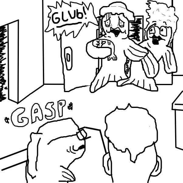 Drawing in A Fish Show About Nothing by jimmy