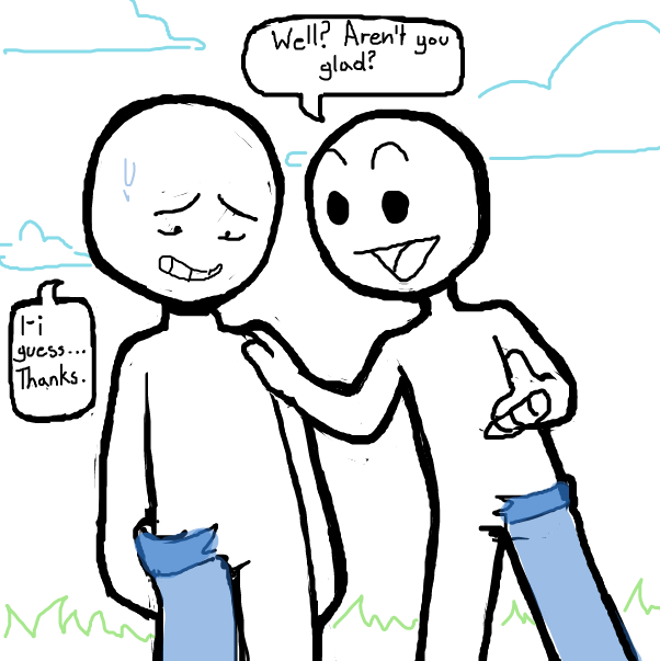  - Online Drawing Game Comic Strip Panel by Sluggishfella