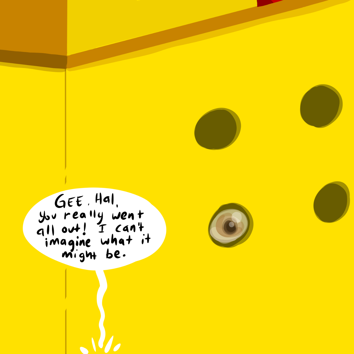  - Online Drawing Game Comic Strip Panel by Wizard Croissant