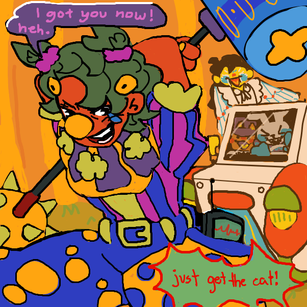 it's the trouble troupe! - Online Drawing Game Comic Strip Panel by dankie