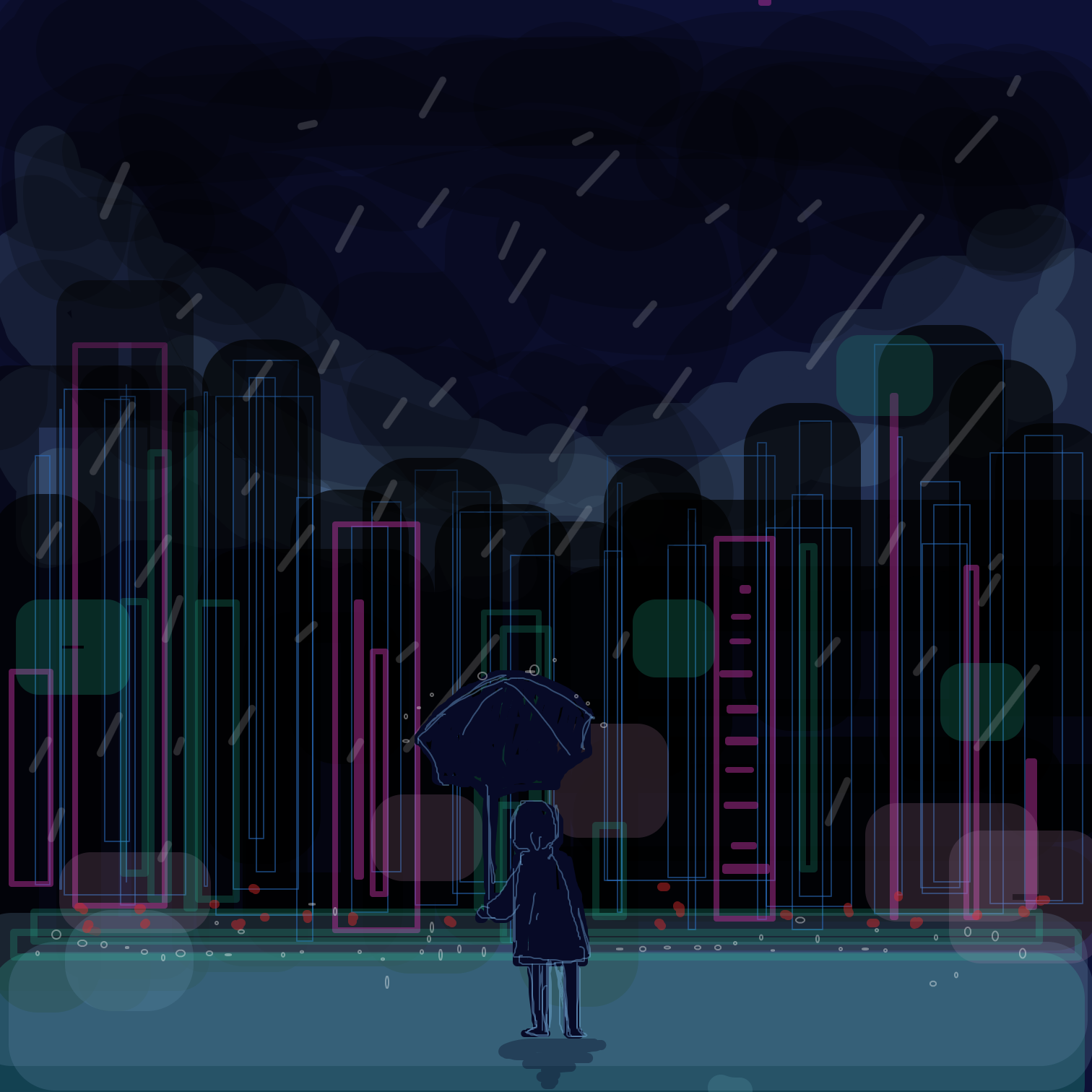  - Online Drawing Game Comic Strip Panel by Juleefish 