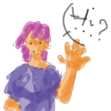 First time meeting some strange girl
For the girl, first try at introducing herself - Online Drawing Game Comic Strip Panel by Neran