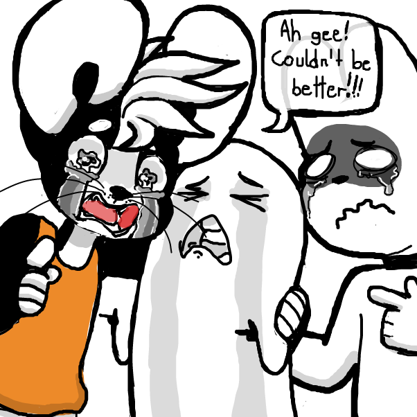  - Online Drawing Game Comic Strip Panel by Sluggishfella