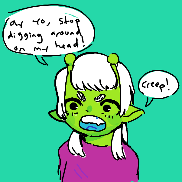 Drawing in lice by dinguslord