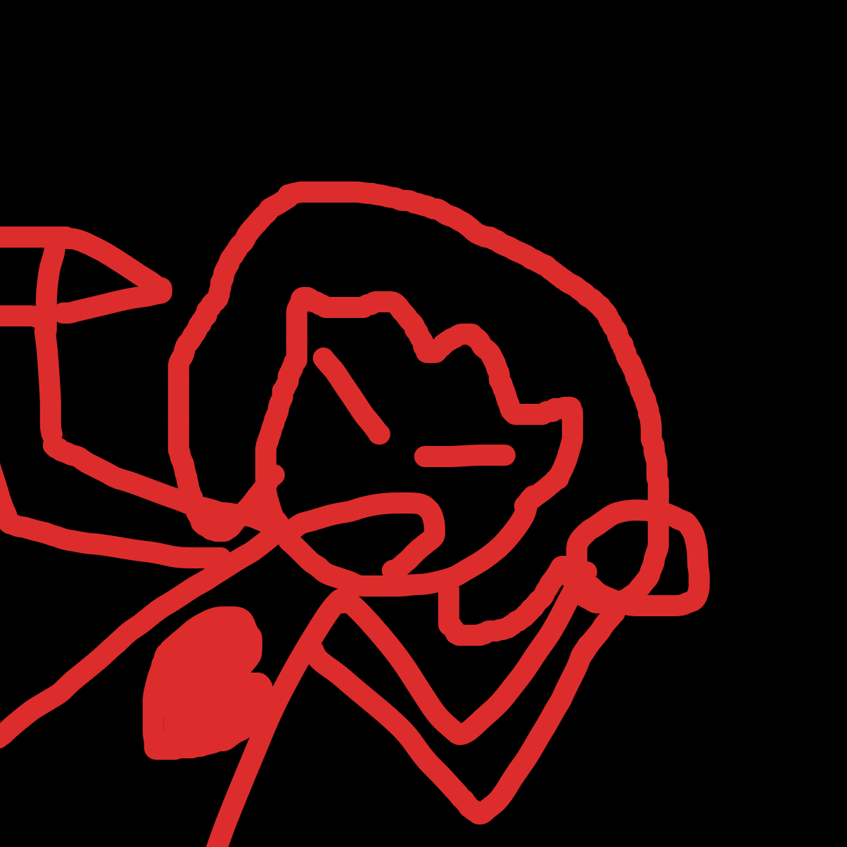 Drawing in Knife by Blatzz