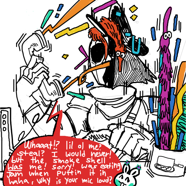 Drawing in The chase by Chumky