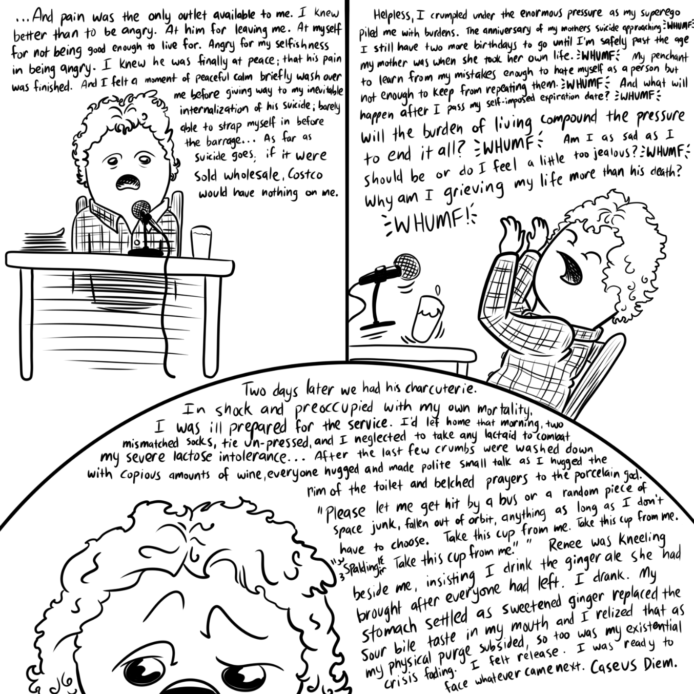  - Online Drawing Game Comic Strip Panel by Wizard Croissant