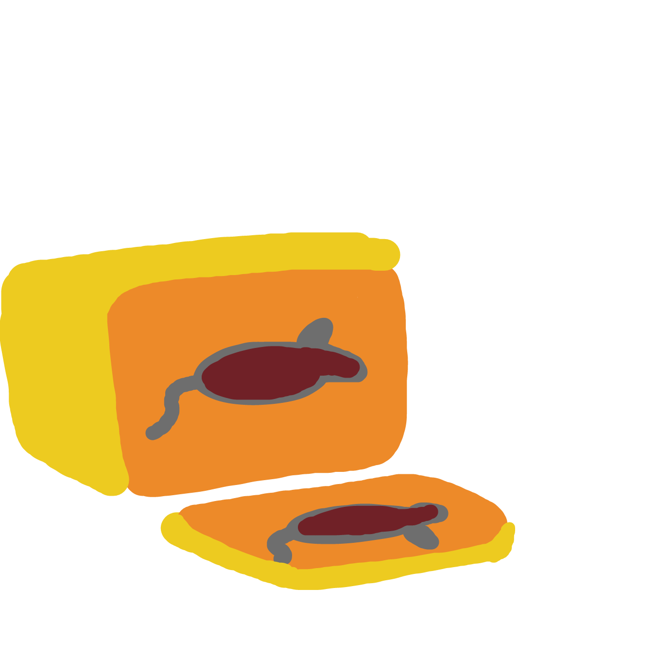 Drawing in Cheese That Makes You Wheeze by TFD
