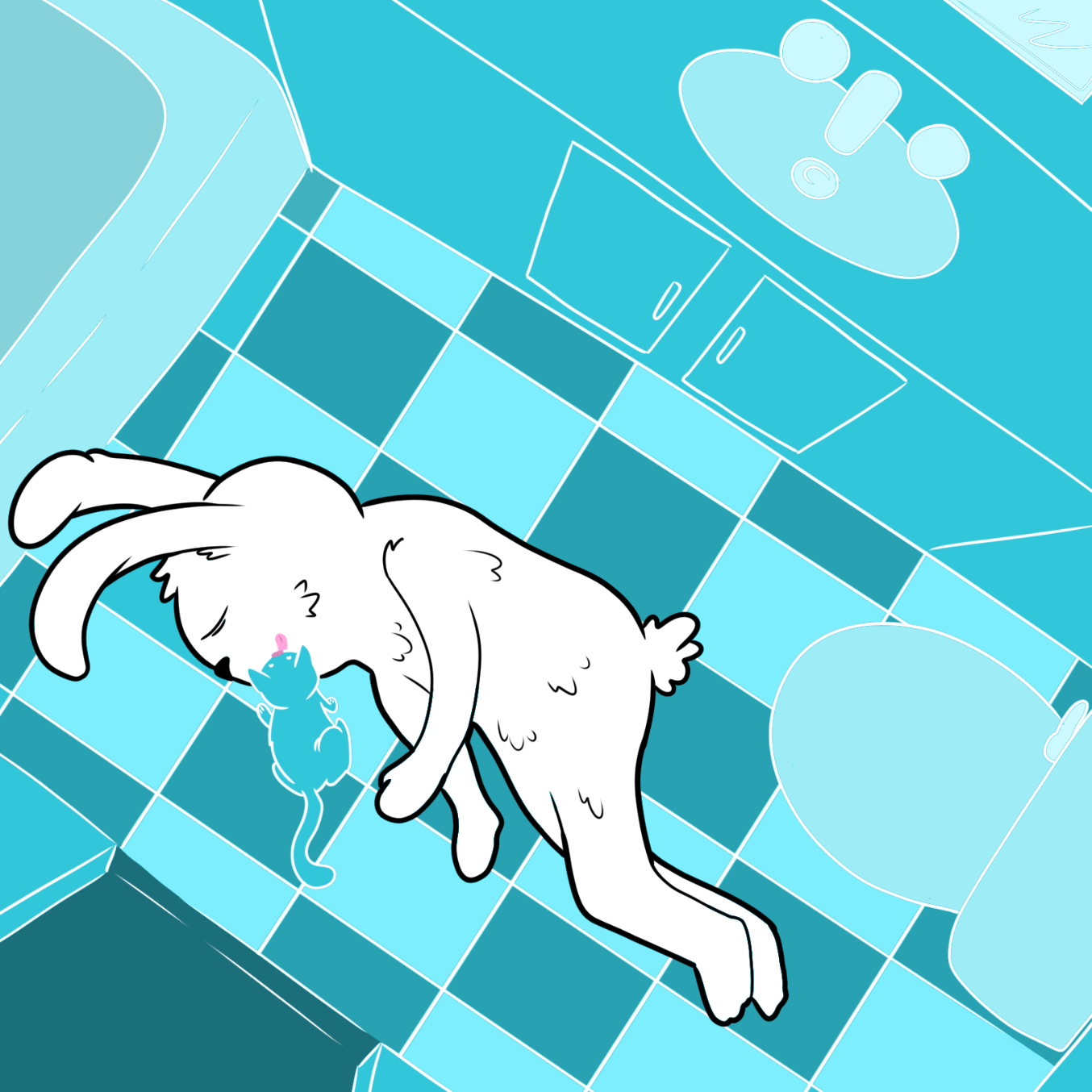  - Online Drawing Game Comic Strip Panel by Wizard Croissant