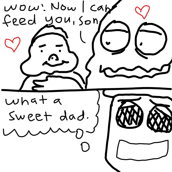 Drawing in Puddle Snax by Mozart