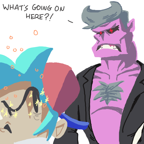  - Online Drawing Game Comic Strip Panel by Sasha_Cakes