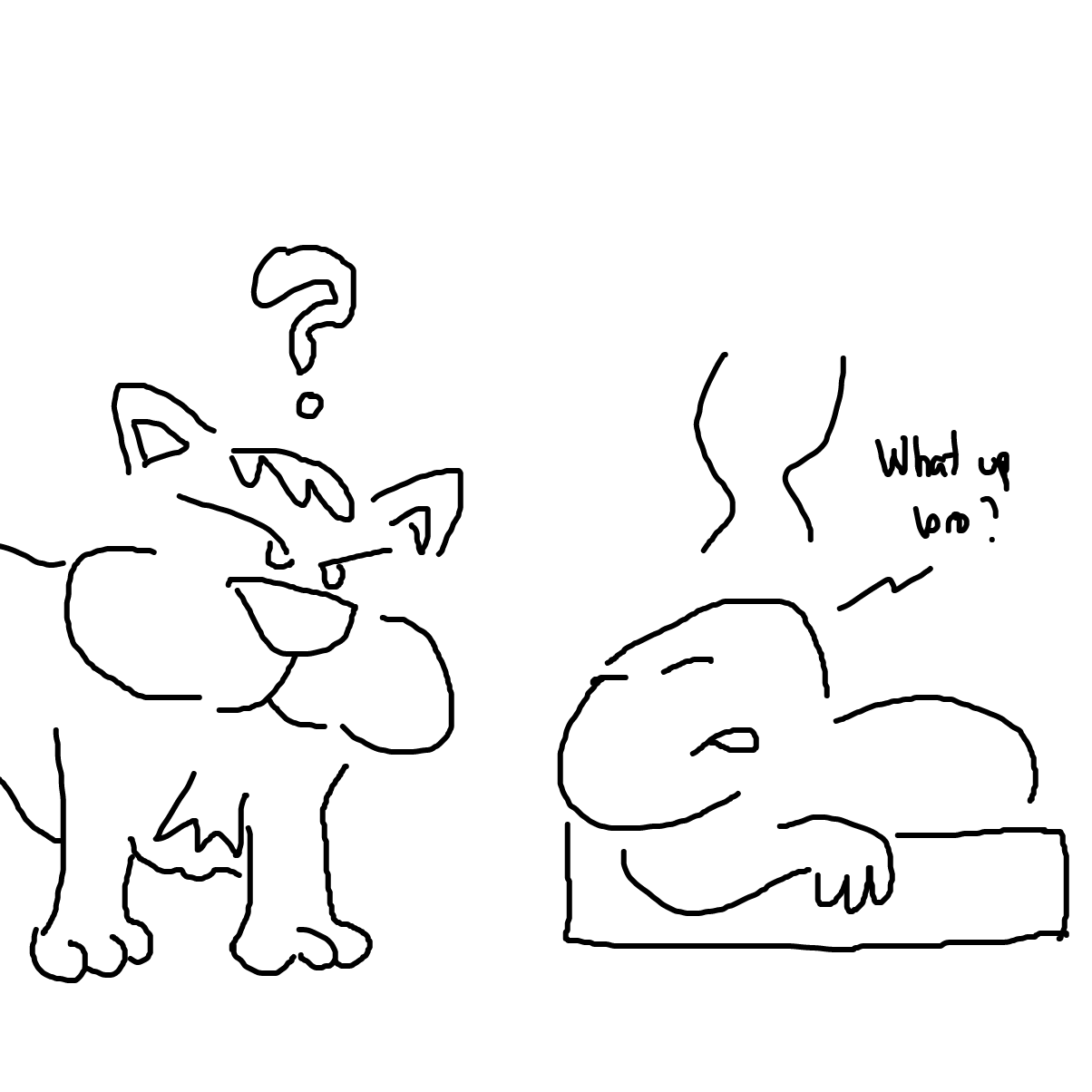  - Online Drawing Game Comic Strip Panel by rex