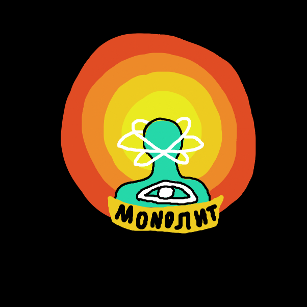 patch of the monolith faction in the stalker series - Online Drawing Game Comic Strip Panel by sionara