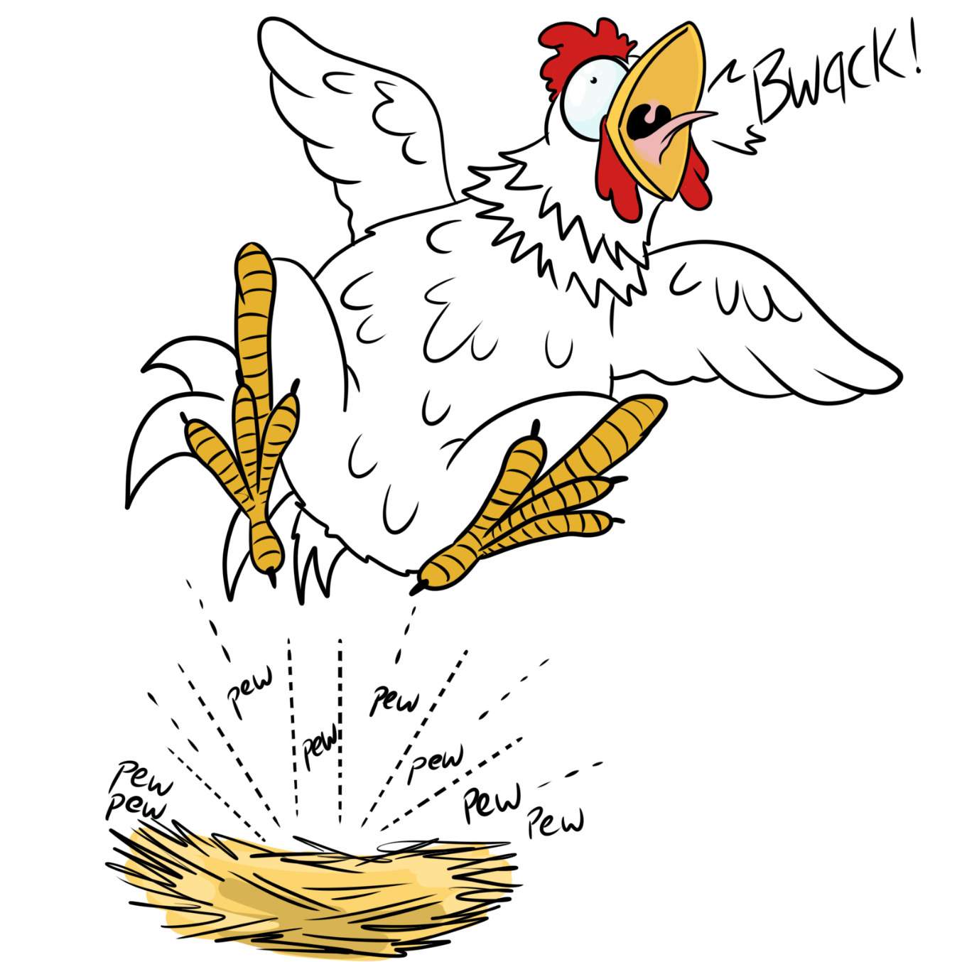 Drawing in Eg by Wizard Croissant