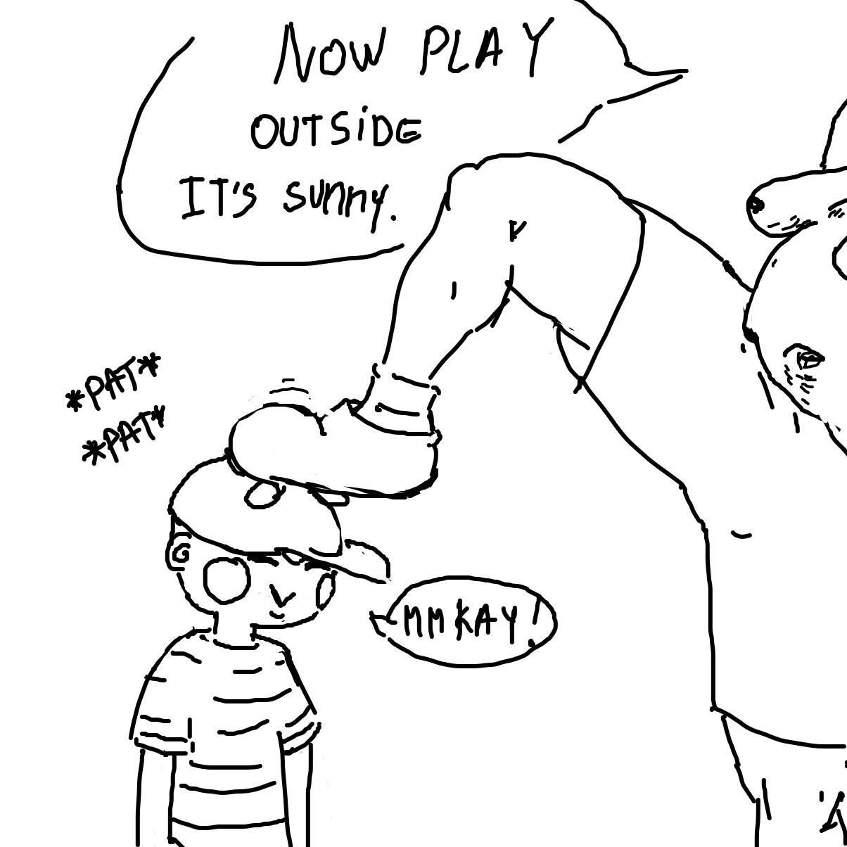 Drawing in Questions Our Grandchildren Will Have by l’intrus