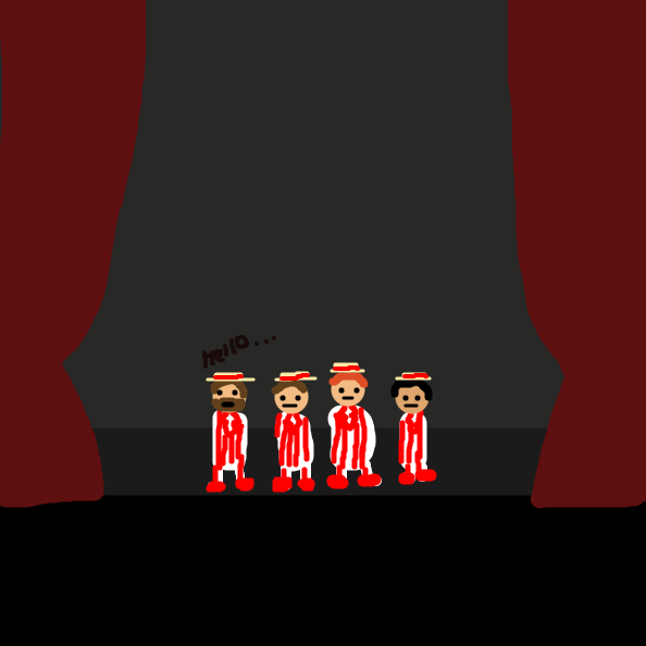 Liked webcomic Barbershop quartet
