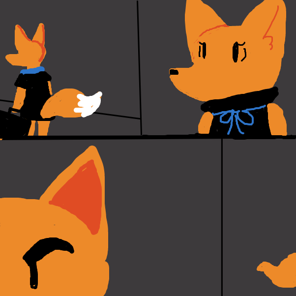  - Online Drawing Game Comic Strip Panel by Derren